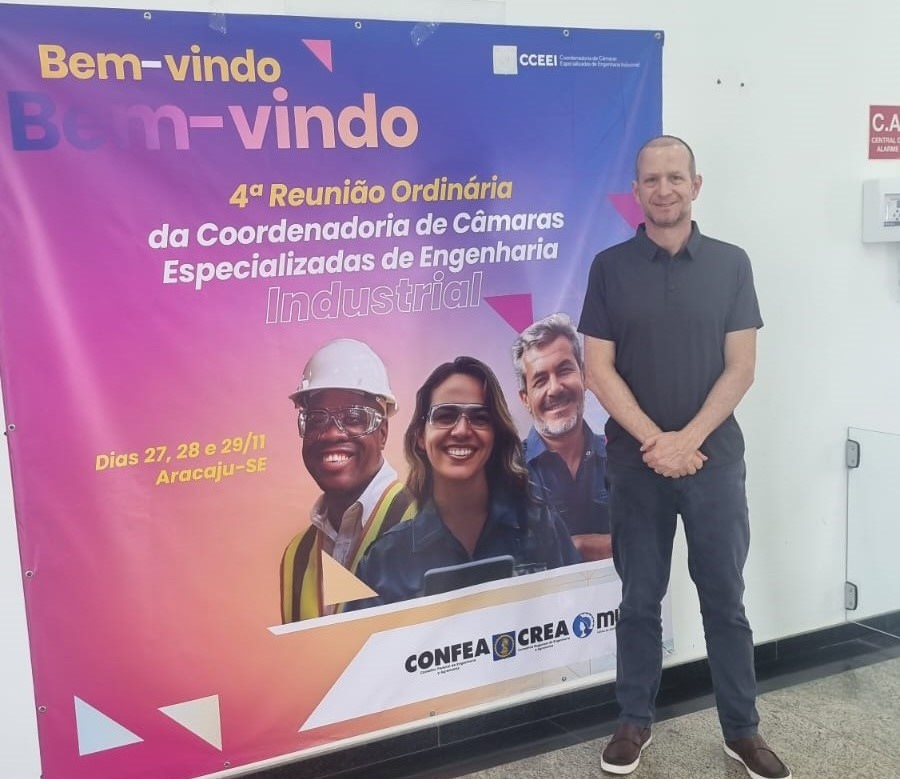 Eng. Mec. Luciano Grando, coordenador da Especializada do CREA-RS